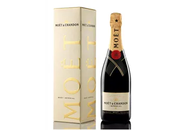 Šampanietis  MOET&CHANDON BRUT kastē 12% 0,75L