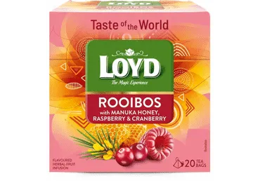 Sarkanā tēja ar manuka medu LOYD 20x1,7g