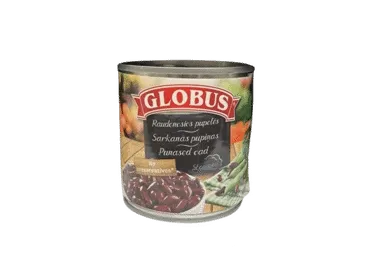 Sarkanas pupiņas tvaicētas GLOBUS 140g