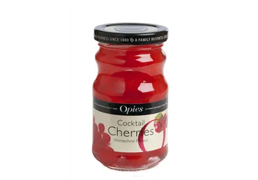 Sarkanie kokteiļķirši bez kātiņa OPIES 225g