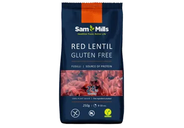 Sarkano lēcu makar.SAMMILLS b/g. 250g