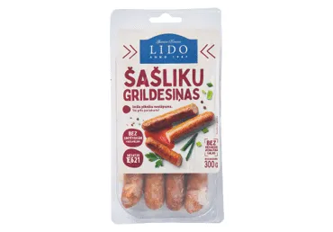 Šašlika cepamdesiņas grilam LIDO 300g