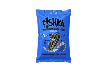 Saulespuķu sēklas FISHKA ar sāli 100g