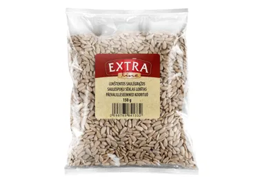 Saulespuķu sēklas lobītas EXTRA LINE 150g