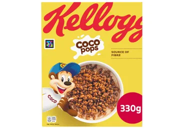 Sausās brokastis KELLOGG'S Choco Pops 330g