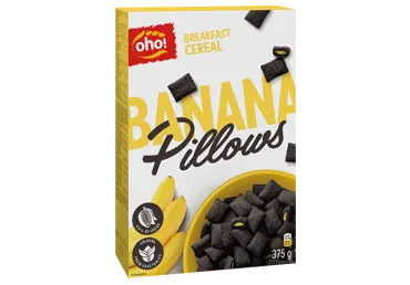 Sausās brokastis Banana Pillows OHO 375g