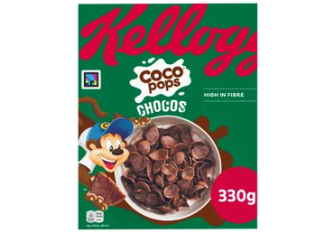 Sausās brokastis KELLOGG'S Coco Pops Chocos 330g