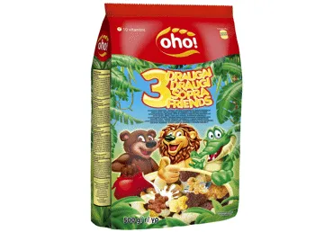 Sausās brokastis OHO Trīs Draugi 500g 