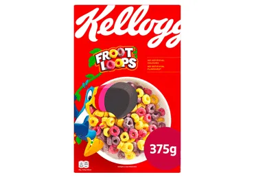 Sausās brokastis KELLOGG'S Froot loops 375g