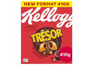 Sausās brokastis KELLOGG'S TRESOR Choco Nut 410g
