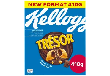 Sausās brokastis KELLOGG'S TRESOR Milk Choco 410g