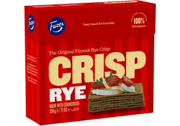Sausmaizītes FAZER CRISP rudzu 200g