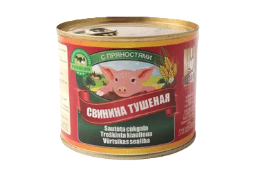 Sautēta cūkgaļa ar garšvielām PREMIUM EO 525g