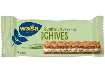 Sendvičs ar sieru un maurlokiem WASA 37g
