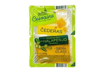 Siera komplekts Čederas&Čederas Red ar halapenjo 2x150g