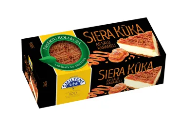 Siera kūka ar sāļo karameli SMILTENE 500g