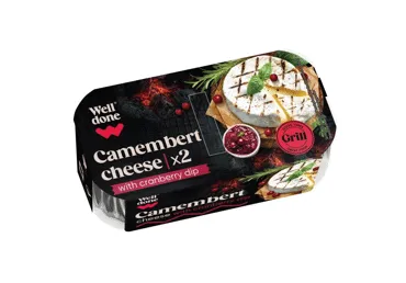 Siers Camembert WELL DONE ar dzērveņu mērci 230g
