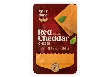 Siers Čedaras Red WELL DONE šķēlēs 52%150g