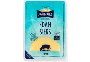 Siers Edam JAUNPILS šķēlēs 150g