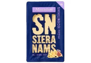 Siers Maasdam SN šķēlēs 150g