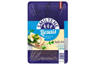 Siers SMILTENE Liesais 16% šķēles 150g