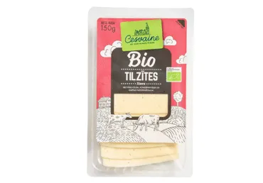 Siers TILZĪTES BIO CP šķēlītēs 150g