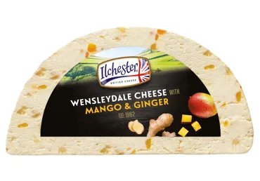 Siers WENSLEYDALE ar mango, ingveru kg