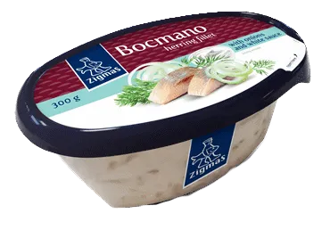 Siļķu fileja BOCMANO ar balto mērci 300g