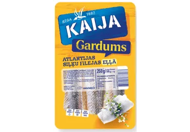 Siļķu fileja eļļā KAIJA GARDUMS 250g