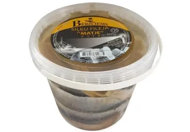 Siļķu filejas eļļā MATJE BĒRZCIEMS 1kg