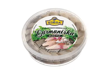 Siļķu filejas gabaliņi eļļā Gardēžu EDEGA 500g