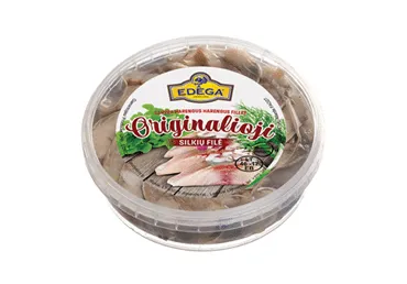 Siļķu filejas gabaliņi eļļā Orģinālā EDEGA 500g
