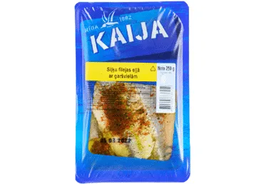 Siļķu filejas KAIJA eļļā ar garšvielām 250g