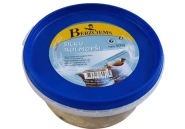 Siļķu rolmopši marinādē BĒRZCIEMS 500g