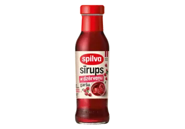 Sīrups SPILVA ar dzērveņu garšu 300ml D