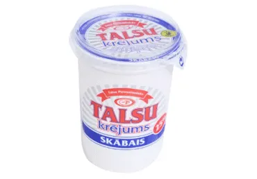 Skābais krējums TALSU 25% 400g