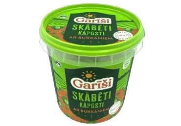 Skābēti kāposti ar burkāniem GARĪŠI 650g