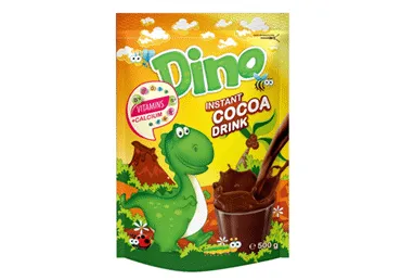 Šķīstošs kakao dzēriens DINO 500g