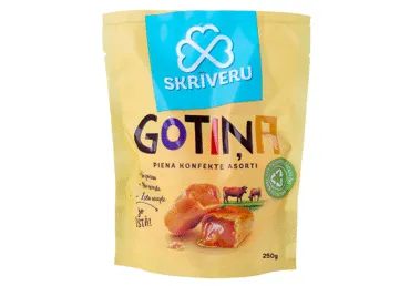 SKRĪVERU GOTIŅA assorti 250g