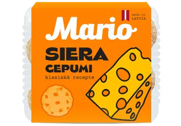 Smilšu cepumi Mario ar sieru 250g