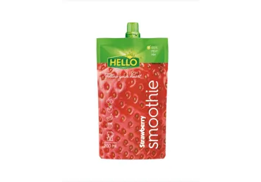 Smūtijs HELLO zemeņu 0,2L