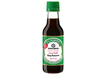 Sojas mērce KIKKOMAN 43% mazāk sāls 150ml