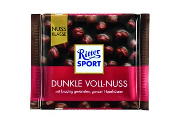 Šok. RITTER SPORT ar ves.riekstiem 100g