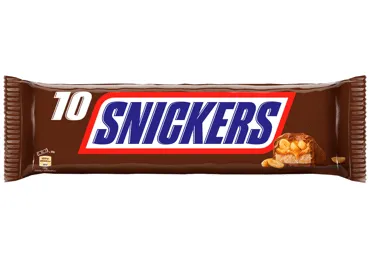Šok.batoniņš SNICKERS, 500g, 10pak.