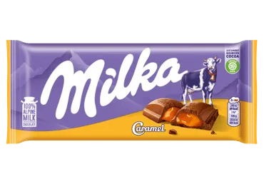 Šokolāde MILKA CARAMEL 100g