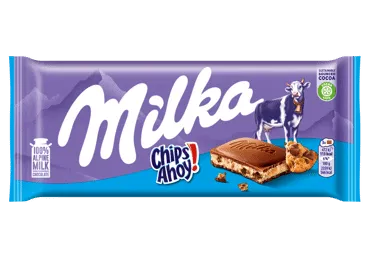 Šokolāde MILKA CHIPS AHOY 100g