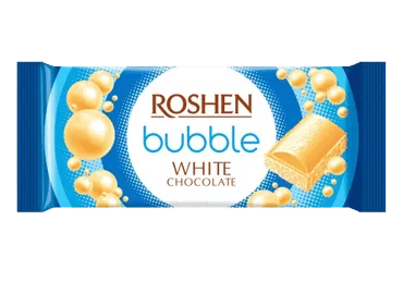 Šokolāde ROSHEN porainā baltā 80g