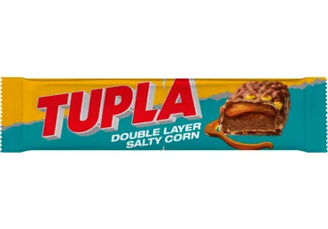 Šokolādes batoniņš Salty Corn TUPLA 48g