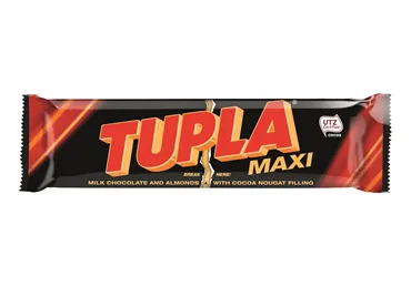 Šokolādes batoniņš TUPLA MAXI ar mandelēm 50g