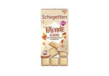 Šokolādes gabaliņi Almond Blonde SCHOGETTEN 100g